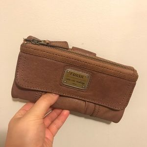 Fossil Brown Leather Wallet